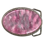 Abstract-pink Belt Buckles Front