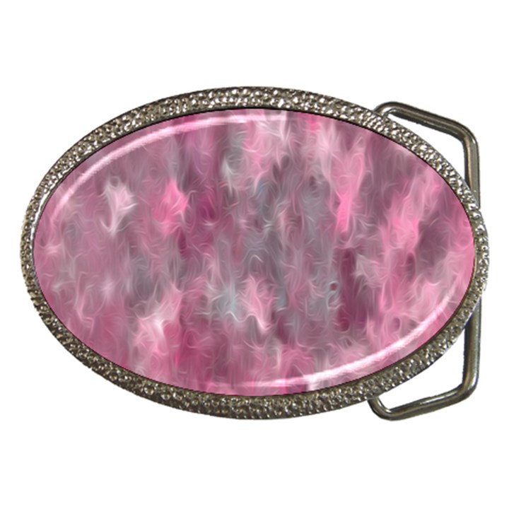 Abstract-pink Belt Buckles