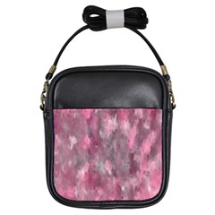 Abstract-pink Girls Sling Bag by nateshop