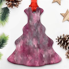 Abstract-pink Christmas Tree Ornament (two Sides) by nateshop