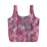 Abstract-pink Full Print Recycle Bag (M) Back