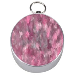 Abstract-pink Silver Compasses by nateshop