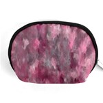 Abstract-pink Accessory Pouch (Medium) Front