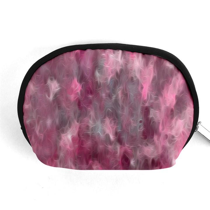 Abstract-pink Accessory Pouch (Medium)