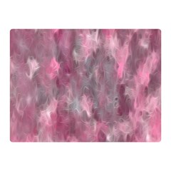 Abstract-pink Double Sided Flano Blanket (mini)  by nateshop