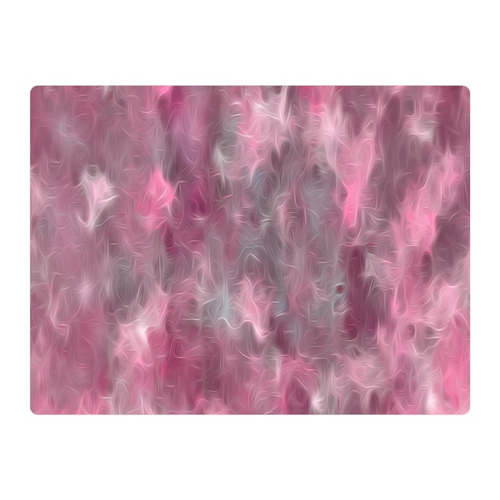 Abstract-pink Double Sided Flano Blanket (Mini) 