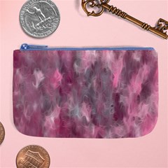 Abstract-pink Large Coin Purse by nateshop