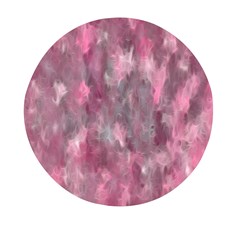 Abstract-pink Mini Round Pill Box by nateshop