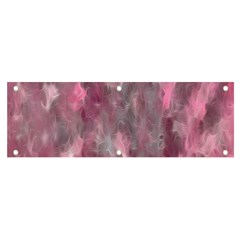 Abstract-pink Banner And Sign 6  X 2 