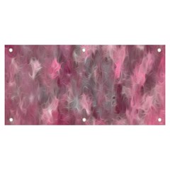 Abstract-pink Banner And Sign 6  X 3 