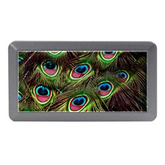 Peacock-feathers-color-plumage Memory Card Reader (mini) by Celenk