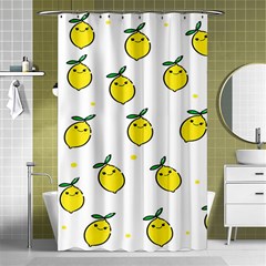 Background Orange Shower Curtain 48  X 72  (small)  by nateshop