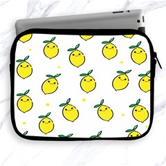 Background Orange Apple Ipad 2/3/4 Zipper Cases by nateshop