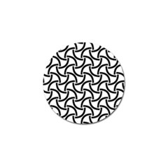 Background-black White Golf Ball Marker (10 Pack) by nateshop