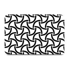 Background-black White Plate Mats by nateshop