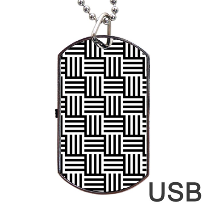 Basket Dog Tag USB Flash (Two Sides)