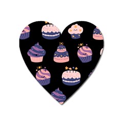 Birthday-cake Heart Magnet by nateshop