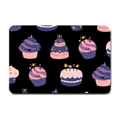 Birthday-cake Small Doormat  by nateshop