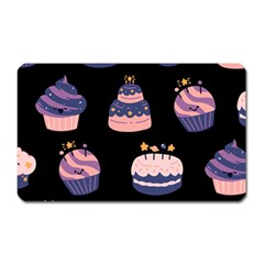 Birthday-cake Magnet (rectangular) by nateshop