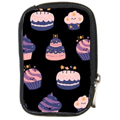 Birthday-cake Compact Camera Leather Case by nateshop