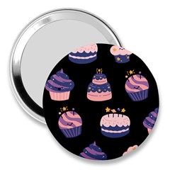 Birthday-cake 3  Handbag Mirrors by nateshop