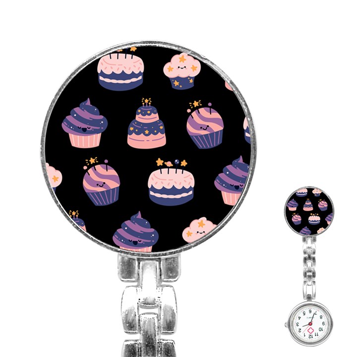 Birthday-cake Stainless Steel Nurses Watch