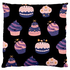 Birthday-cake Standard Flano Cushion Case (one Side) by nateshop