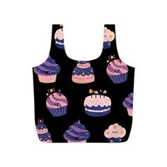 Birthday-cake Full Print Recycle Bag (s) by nateshop