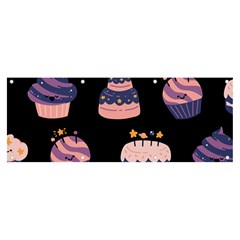 Birthday-cake Banner And Sign 8  X 3 