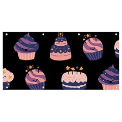 Birthday-cake Banner And Sign 8  X 4 