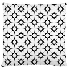 Black-white Standard Flano Cushion Case (one Side) by nateshop