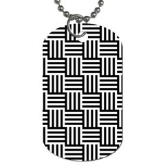 Basket Dog Tag (one Side)