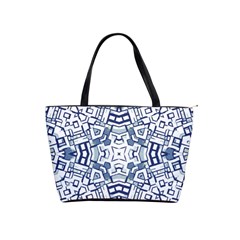 Blue-design Classic Shoulder Handbag by nateshop