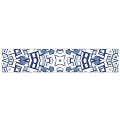 Blue-design Small Flano Scarf by nateshop