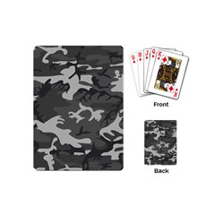 Camouflage Playing Cards Single Design (mini) by nateshop