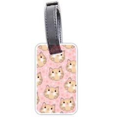 Cat-cats Luggage Tag (one Side) by nateshop