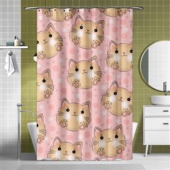 Cat-cats Shower Curtain 48  X 72  (small)  by nateshop