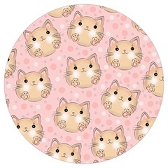 Cat-cats Round Trivet by nateshop