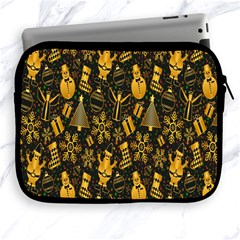 Christmas Gold Apple Ipad 2/3/4 Zipper Cases by nateshop