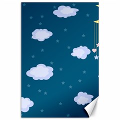 Clouds Canvas 24  X 36  by nateshop