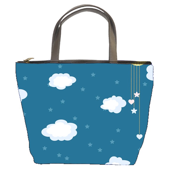 Clouds Bucket Bag