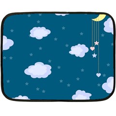 Clouds Double Sided Fleece Blanket (mini)  by nateshop