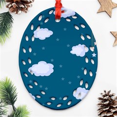 Clouds Ornament (oval Filigree)