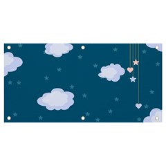 Clouds Banner And Sign 4  X 2 