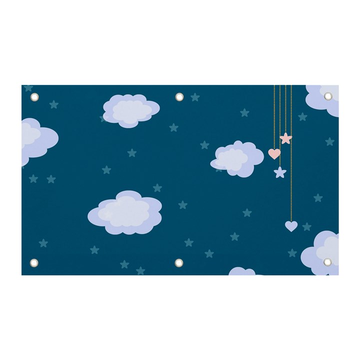 Clouds Banner and Sign 5  x 3 