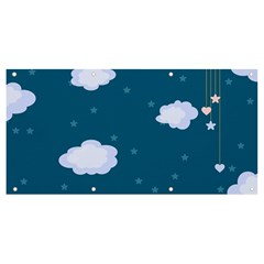 Clouds Banner And Sign 8  X 4  by nateshop