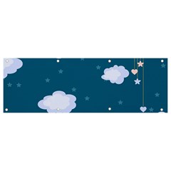 Clouds Banner And Sign 9  X 3 