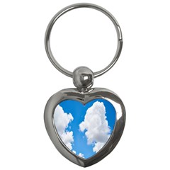 Cloudy Key Chain (heart) by nateshop