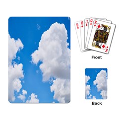 Cloudy Playing Cards Single Design (rectangle) by nateshop