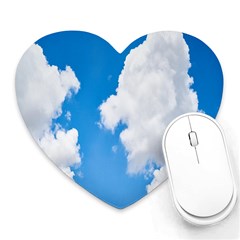 Cloudy Heart Mousepads by nateshop